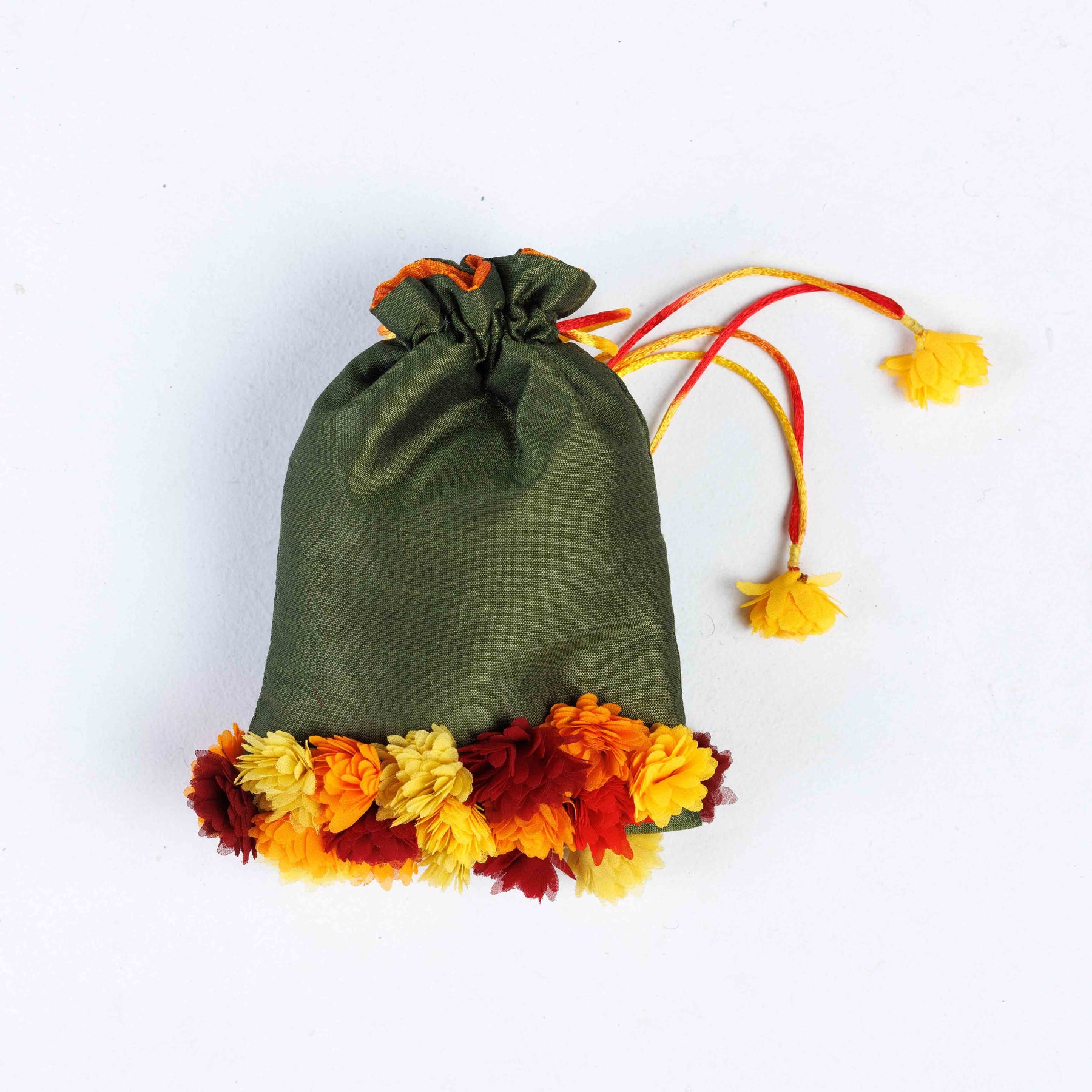 Strings of Marigold Potli